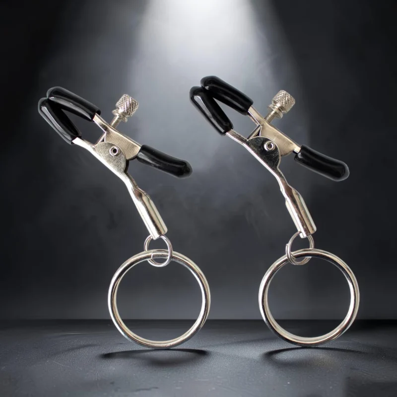 Ring Clamps | Σφιγκτήρες Θηλών με Μεταλλικούς Κρίκους — για εσένα που ξέρεις ότι η πίεση στο σωστό σημείο αλλάζει τα πάντα