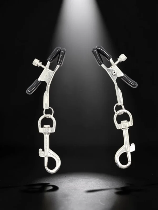Silver Hook | Σφιγκτήρες Θηλών Με Μεταλλικούς Γάντζους — για το πιο δυναμικό παιχνίδι