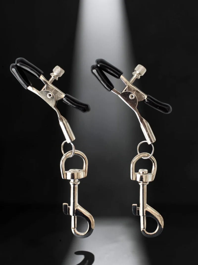 Silver Hook | Σφιγκτήρες Θηλών Με Μεταλλικούς Γάντζους — για το πιο δυναμικό παιχνίδι