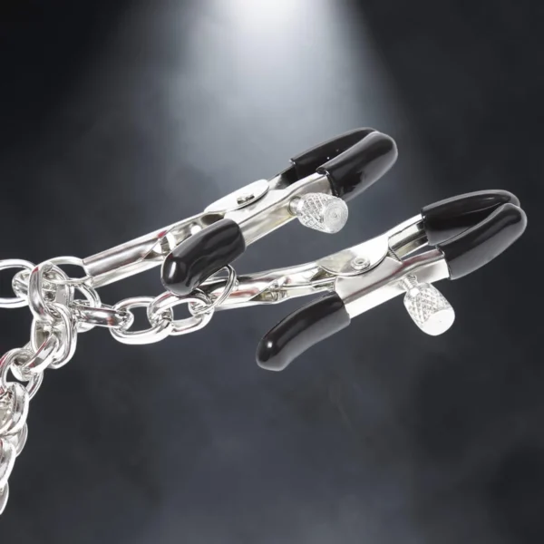 Pressure Clamps | Σφιγκτήρες Θηλών με Αλυσίδα — για εσένα που θέλεις να ελέγχεις την ένταση με ακρίβεια