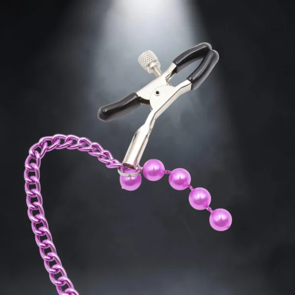Pearl Clamps | Σφιγκτήρες Θηλών με Αλυσίδα & Πέρλες — για εσένα που ξέρεις ότι η ομορφιά και η ένταση μπορούν να συνυπάρχουν