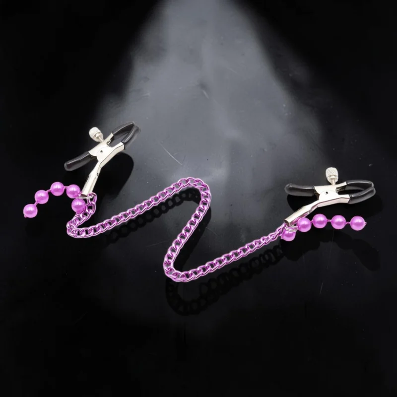 Pearl Clamps | Σφιγκτήρες Θηλών με Αλυσίδα & Πέρλες — για εσένα που ξέρεις ότι η ομορφιά και η ένταση μπορούν να συνυπάρχουν