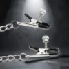 Silver Bite | Nipple Clamps με Αλυσίδα — για εσένα που ξέρεις ότι η λεπτή γραμμή ανάμεσα στον πόνο και την ηδονή είναι εκεί που ζει η αλήθεια