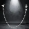 Silver Bite | Nipple Clamps με Αλυσίδα — για εσένα που ξέρεις ότι η λεπτή γραμμή ανάμεσα στον πόνο και την ηδονή είναι εκεί που ζει η αλήθεια