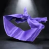 Purple Veil Set | Σατέν Κορδέλα & Μάσκα — για εκείνες τις βραδιές που θέλεις να αλλάξεις τα πάντα με δύο κινήσεις