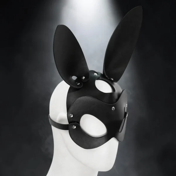 Bunny Mask | Δερμάτινη Μάσκα Λαγού — για εσένα που ξέρεις ότι ο πιο ερεθιστικός ρόλος είναι αυτός που διαλέγεις εσύ