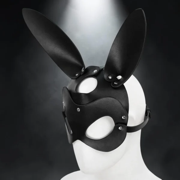 Bunny Mask | Δερμάτινη Μάσκα Λαγού — για εσένα που ξέρεις ότι ο πιο ερεθιστικός ρόλος είναι αυτός που διαλέγεις εσύ