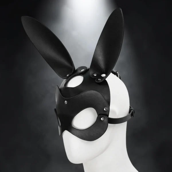 Bunny Mask | Δερμάτινη Μάσκα Λαγού — για εσένα που ξέρεις ότι ο πιο ερεθιστικός ρόλος είναι αυτός που διαλέγεις εσύ