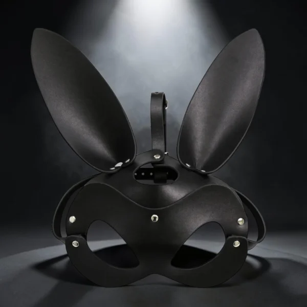 Bunny Mask | Δερμάτινη Μάσκα Λαγού — για εσένα που ξέρεις ότι ο πιο ερεθιστικός ρόλος είναι αυτός που διαλέγεις εσύ