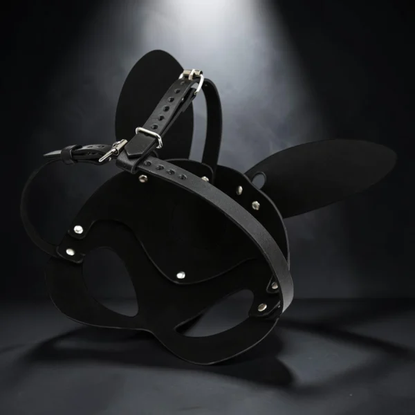 Bunny Mask | Δερμάτινη Μάσκα Λαγού — για εσένα που ξέρεις ότι ο πιο ερεθιστικός ρόλος είναι αυτός που διαλέγεις εσύ