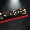 Gold Chain Cuffs | Δερμάτινες Χειροπέδες με Χρυσή Αλυσίδα — για εσένα που ξέρεις ότι η εξουσία είναι όμορφη