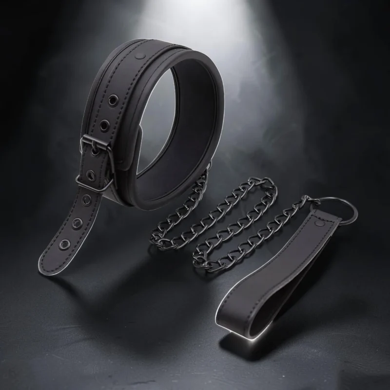 Padded Collar | Κολάρο Premium με Αποσπώμενη Αλυσίδα — για εσένα που δεν κάνεις συμβιβασμούς στη λεπτομέρεια