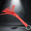 Mini Whip Red | Μικρό Flogger με Μεταλλικό Κρίκο — για εσένα που ξέρεις ότι το κόκκινο δεν είναι απλώς χρώμα