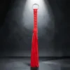 Mini Whip Red | Μικρό Flogger με Μεταλλικό Κρίκο — για εσένα που ξέρεις ότι το κόκκινο δεν είναι απλώς χρώμα