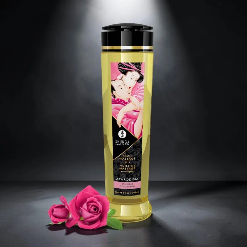 Aphrodite Rose | Λάδι Μασάζ Τριαντάφυλλο — για εσάς που θέλετε κλασική αισθησιακότητα