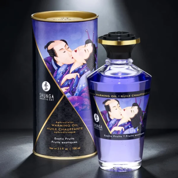 Shunga Exotic Fruits | Εδώδιμο Λάδι Μασάζ Γεύση Εξωτικά Φρούτα — για εσάς που θέλετε να γευτείτε τη στιγμή