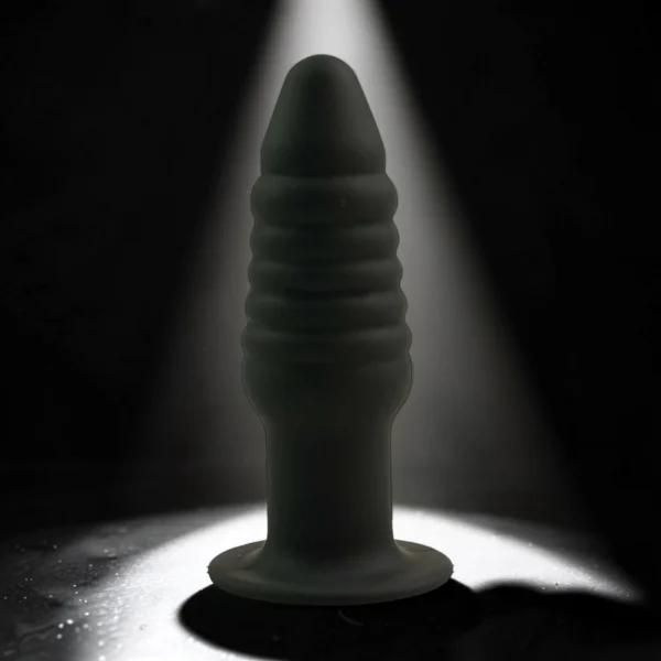 Ribbed Vibe | Δονούμενη Πρωκτική Σφήνα με Ραβδώσεις — για εσένα που θέλεις τη δόνηση εκεί που δεν την έχεις νιώσει ποτέ