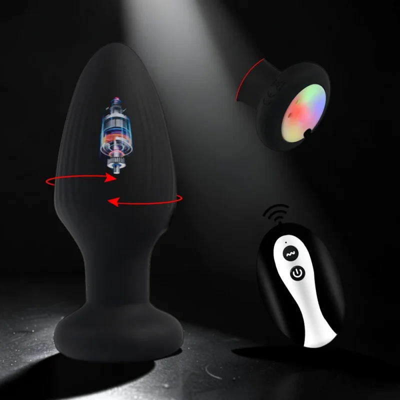 Kai LED | Ασύρματη Πρωκτική Σφήνα με Δόνηση & LED — για εσένα που θέλεις το παιχνίδι σου να φωτίζει κυριολεκτικά