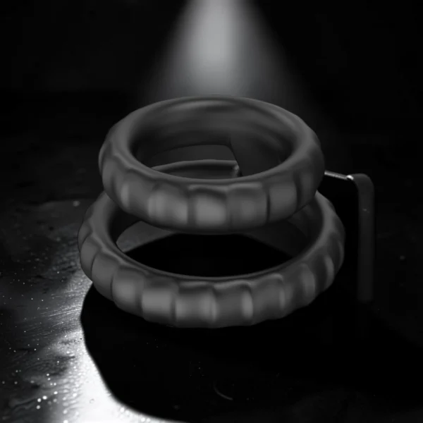 The Tyre | Διπλό Δαχτυλίδι Πέους Σιλικόνης — για εσένα που θέλεις την ένταση να μένει εκεί που πρέπει