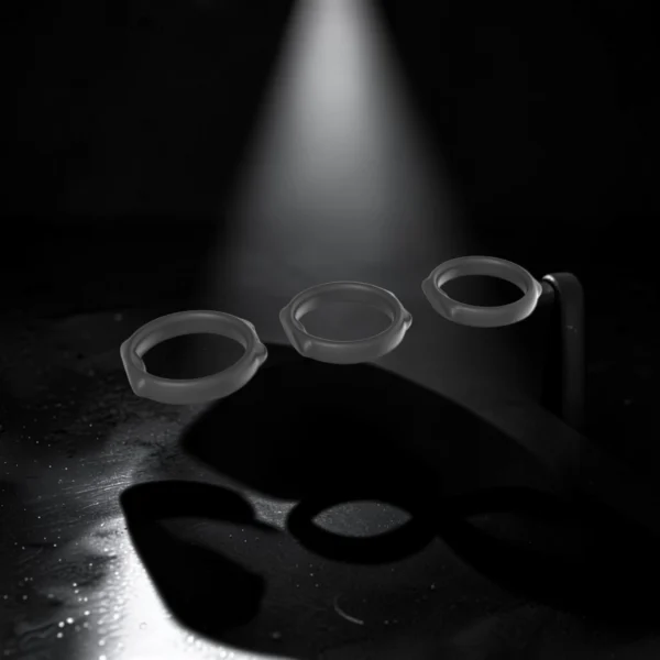 Triple Hold Noir | Σετ 3 Δαχτυλίδια Πέους Σιλικόνης — για εσάς που θέλετε επιλογή