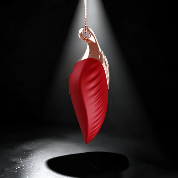 Feather Necklace | Δονητής Σιλικόνης Κολιέ Φτερό — για εσένα που θέλεις διακριτικότητα με στυλ