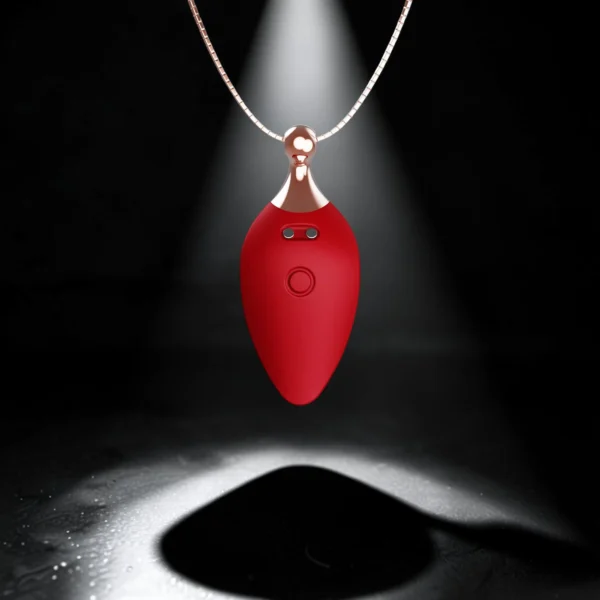Feather Necklace | Δονητής Σιλικόνης Κολιέ Φτερό — για εσένα που θέλεις διακριτικότητα με στυλ