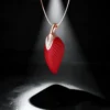 Feather Necklace | Δονητής Σιλικόνης Κολιέ Φτερό — για εσένα που θέλεις διακριτικότητα με στυλ