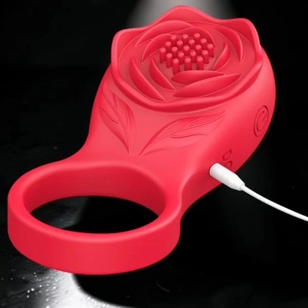 The Flower | Vibrating Cock Ring — για εσένα που θέλεις να της δώσεις διπλή ευχαρίστηση