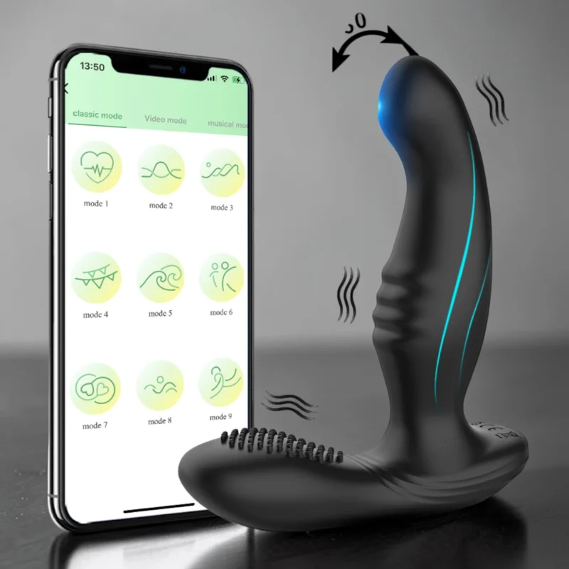 Hector App | Δονητής Προστάτη με Application & Ταλάντωση — για εσένα που θέλεις τον απόλυτο έλεγχο