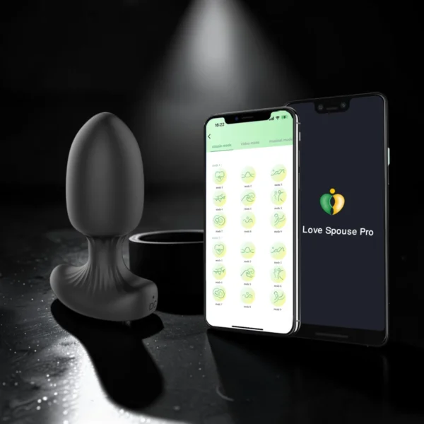 Smooth App | Δονούμενη Πρωκτική Σφήνα με App — για εσένα που θέλεις τον έλεγχο στα χέρια σου