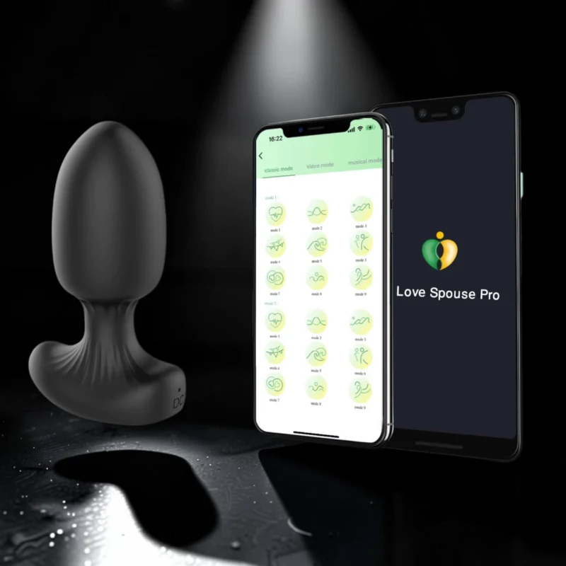 Smooth App | Δονούμενη Πρωκτική Σφήνα με App — για εσένα που θέλεις τον έλεγχο στα χέρια σου