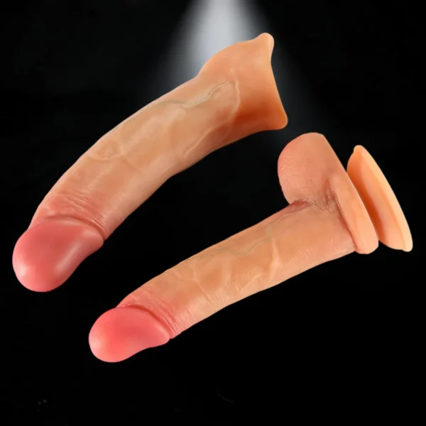 Vibrating Sleeve | Δονούμενο Ρεαλιστικό Κάλυμμα Πέους — για εσένα που θέλεις και το μέγεθος και τη δόνηση