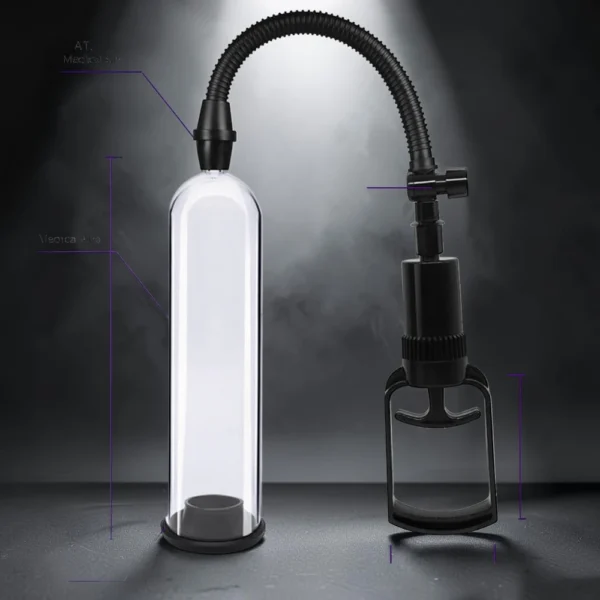 Basic Pump | Αντλία Πέους με Χειρολαβή — για εσένα που θέλεις τον πλήρη έλεγχο