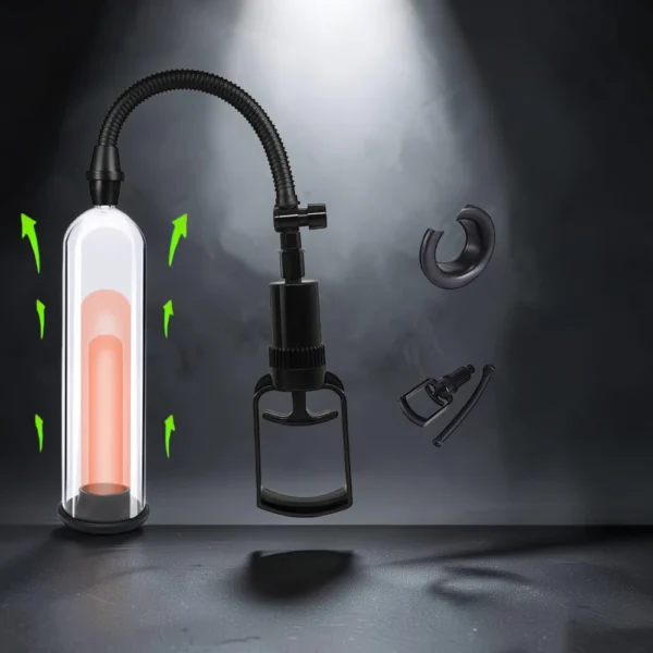 Basic Pump | Αντλία Πέους με Χειρολαβή — για εσένα που θέλεις τον πλήρη έλεγχο