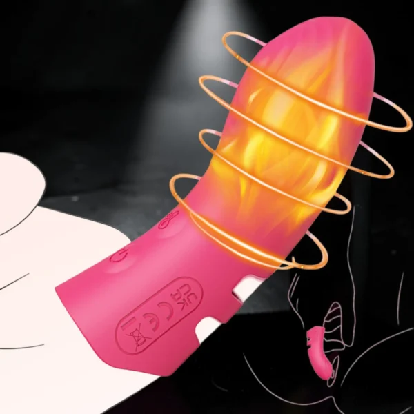 Finger Me | Θερμαινόμενος Δονητής Δαχτύλου — για εσένα που θέλεις την αφή να αγγίζει σαν αληθινό χέρι